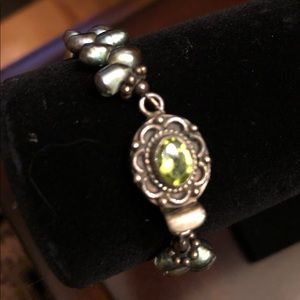New- Pearl and Emerald Bracelet